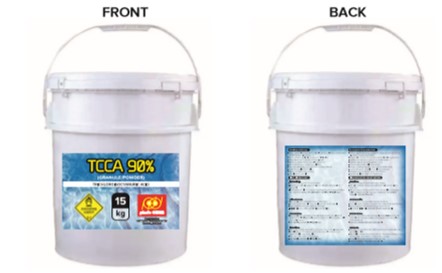 TCCA 90% (Trichloroisocyanuric Acid) Pindo Deli